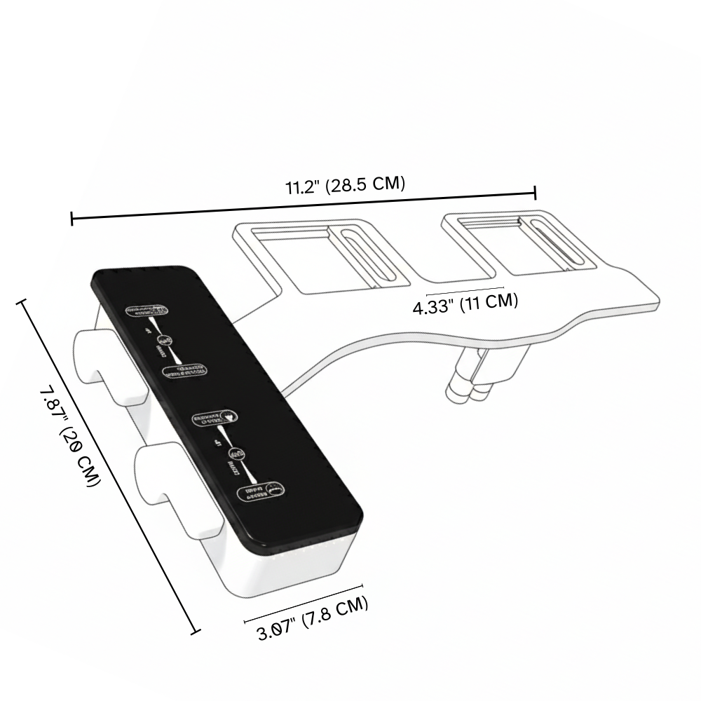 Best bidet attachment for existing toilet with warm water